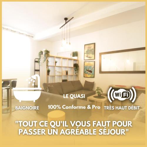 Le Quasi - 100% conforme & pro. : Appartements proche de Boissy-sous-Saint-Yon