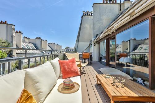 Terrace au centre de Paris : Appartements proche du 2e Arrondissement de Paris