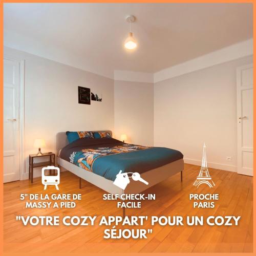 Cozy Appart- Centre ville proche gare Massy - Cozy Houses : Appartements proche de Verrières-le-Buisson