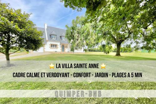 La Villa Ste Anne - Wifi - Plages et bourg de Plonevez à 2 min : Villas proche de Quéménéven