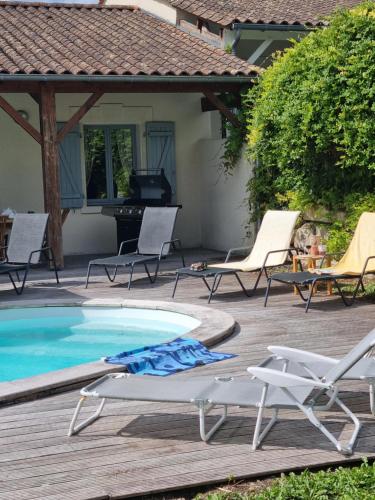 Private pool / 3 bedroom villa in Fabulous French countryside : Villas proche de Saint-Quentin-de-Chalais