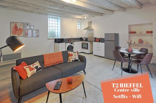 T2 RIEFFEL - Centre-ville - Wifi : Appartements proche de La Chevallerais