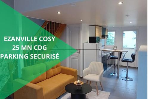 Duplex Cosy à Ezanville proche PARIS : Appartements proche de Bouffémont
