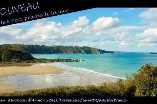 Gîte familial proche plages « Au Cocon d’Armor » : Maisons de vacances proche de Tréveneuc