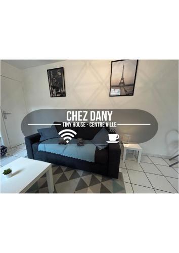 Chez Dany - Tiny House - Centre ville - Wi fi : Appartements proche de Sainte-Maure