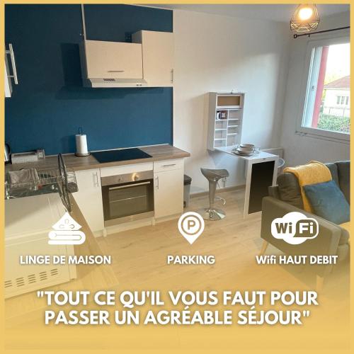 Petit appartement cosy à Troyes : Appartements proche de Longeville-sur-Mogne