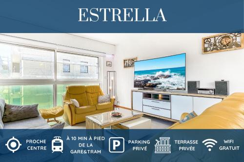Estrella - Parking privé/Terrasse Privée/Wifi : Appartements proche de Juvigny