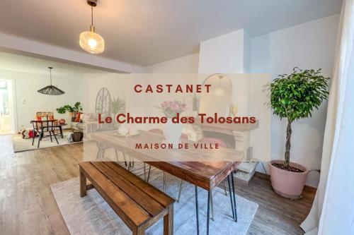 Le Charme des Tolosans : Maisons de vacances proche d'Aureville