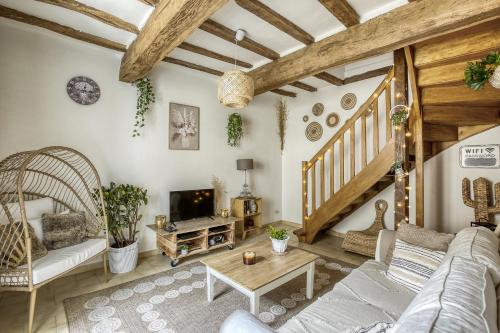 Gîte L'Escale - Maison de charme : Maisons de vacances proche de Thorigné-d'Anjou