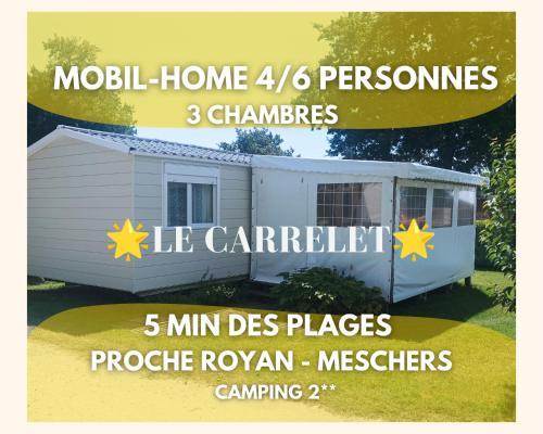 Mobile-home INSOLITE & COSY 4/6 Personnes : Maisons de vacances proche de Corme-Écluse