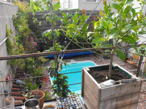 Maison de ville terrasse piscine jardin : Villas proche de Magné