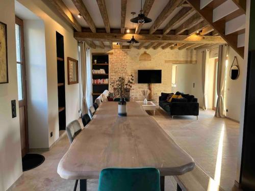 Longère rénovée, luxe et calme : Maisons de vacances proche de Gy-en-Sologne