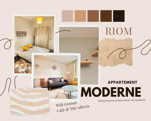 Joli T2 Le Moderne : Appartements proche de Marsat