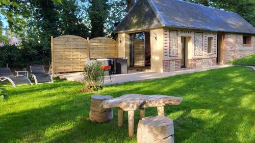 Maison au calme en Normandie : Maisons de vacances proche de Les Trois-Pierres