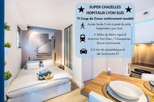 SUPER CHAZELLES - HOPITAUX LYON SUD : Appartements proche de Saint-Genis-Laval