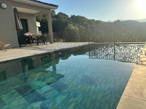 A CASA DI LAURENA piscine chauffée proche St Florent : Villas proche de Vallecalle