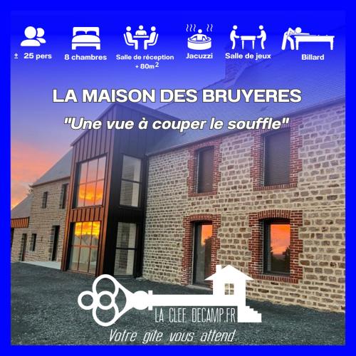 Maison des Bruyères 25pers SPA Billard Baby-Foot : Maisons de vacances proche de Pont-Farcy