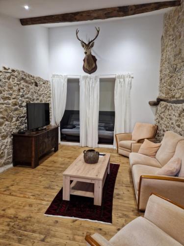 Le Grand Cerf : Maisons de vacances proche d'Arnave