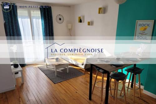 The Compiegnoise - Spacious - Bright - Cosy : Appartements proche de Houdancourt