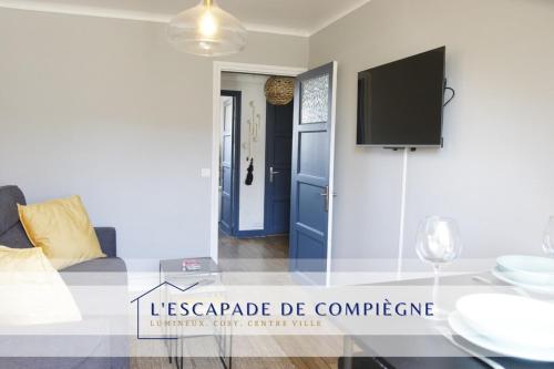 The escapade of Compiègne - Center - Charming : Appartements proche de Monchy-Humières