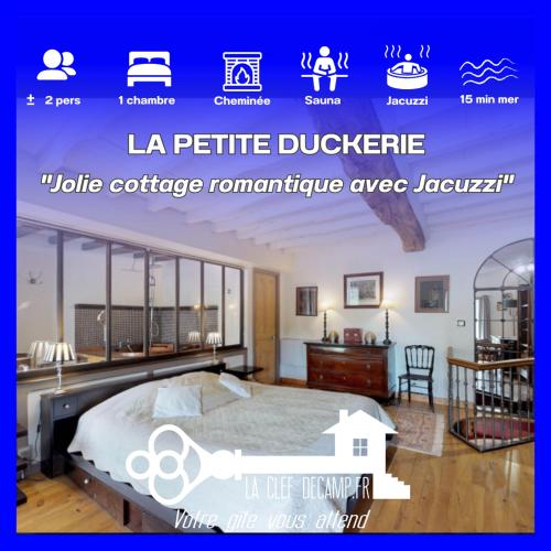 Petite Duckerie 2pers SPA 15min Mer : Maisons de vacances proche de Huberville