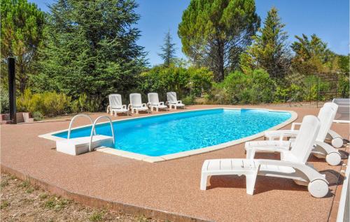 Beautiful Home In Rustrel With Outdoor Swimming Pool, Wifi And 3 Bedrooms 2 : Maisons de vacances proche de Saint-Andéol