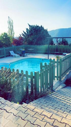 Villa de 3 chambres avec piscine privee et jardin clos a Veyras : Villas proche de Pourchères