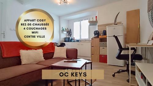 Appartement Cosy T3 Oc Keys : Appartements proche de Tourreilles