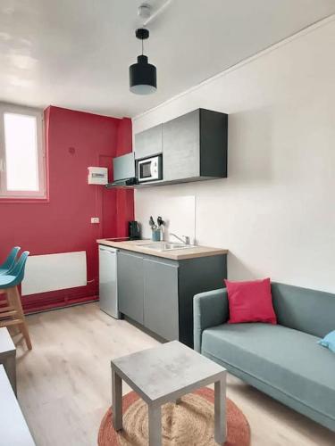 Stud- extra Cosy 2 pers gare wifi : Appartements proche d'Essigny-le-Grand