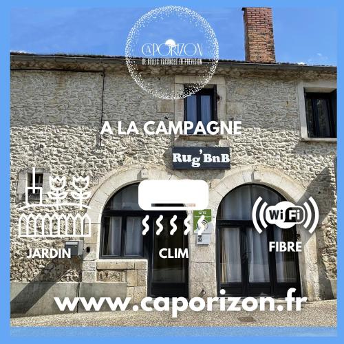 Caporizon - Rug'BnB - Gîte Brantôme - 6 personnes : Maisons de vacances proche d'Agonac