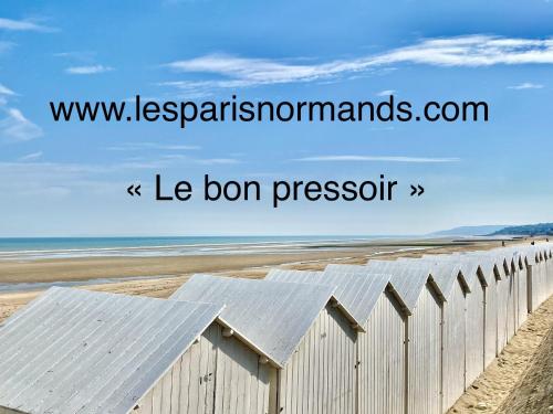 PROMO -40 sur LE BON PRESSOIR DE VILLERS - LESPARISNORMANDS - plage à 8mn : Appartements proche de Saint-Pierre-Azif