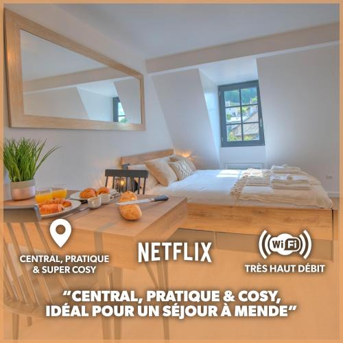 Le Rustique - Netflix/Wi-fi Fibre - Séjour Lozère : Appartements proche de Cultures