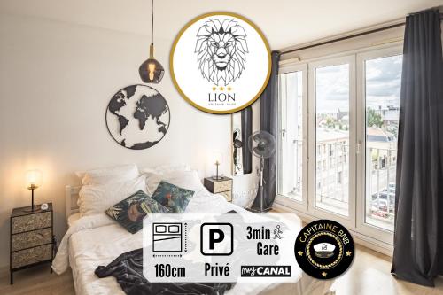 Voltaire Lion Suite : Appartements proche de Sainte-Savine