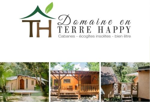 Domaine en Terre Happy : Maisons de vacances proche de Labastide-de-Virac