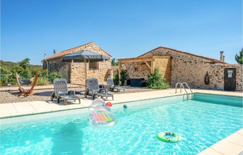 Amazing Home In Pardailhan With Wifi, Private Swimming Pool And Outdoor Swimming Pool : Maisons de vacances proche d'Assignan