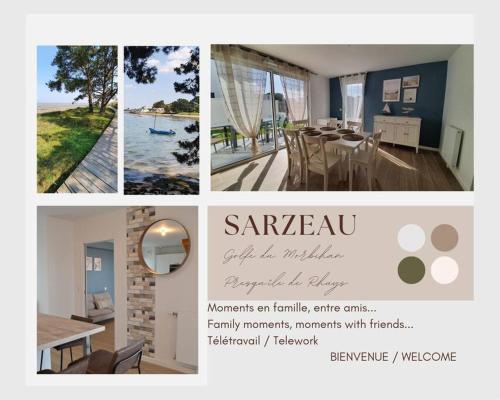 Maison neuve - proche Golfe du Morbihan & centre : Maisons de vacances proche de Sarzeau
