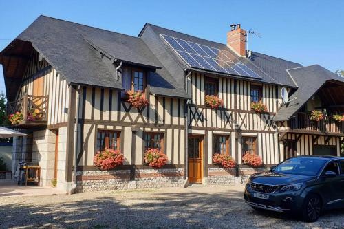 Authentique Maison Normande : Maisons de vacances proche d'Anquetierville