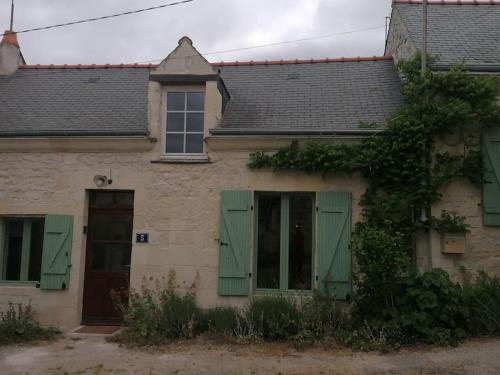 Maison chaleureuse avec cheminée : Maisons de vacances proche de Saint-Nicolas-de-Bourgueil
