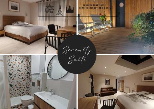 Serenity Indepedent Suite near to Disneyland & Paris : B&B / Chambres d'hotes proche de Guermantes
