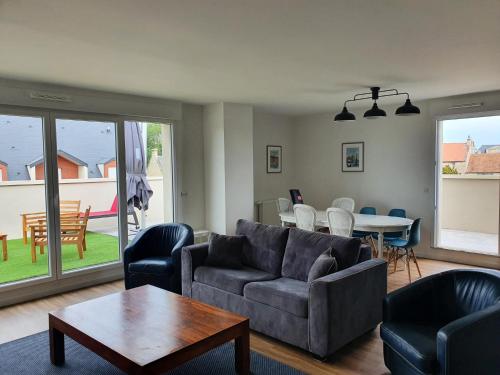 Othello Sea Flat - Appartement terasse familial : Appartements proche de Bréville-les-Monts