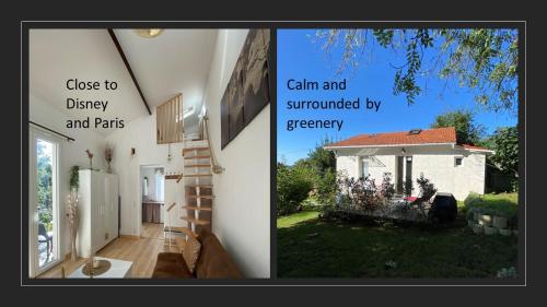 The Little Oak Duplex with terrace from 1 to 4 p : Maisons de vacances proche de Saint-Thibault-des-Vignes