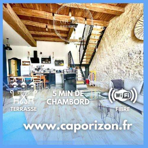 CAPORIZON-La Grange-Le Clos de Chambord : Maisons de vacances proche de Saint-Claude-de-Diray