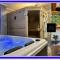 Maisons de vacances Maison privative SPA Jacuzzi Sauna Salle de jeux : photos des chambres