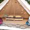 Tentes de luxe L'Angeberdiere - Tente nature au calme : photos des chambres