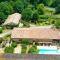 Maisons de vacances Maison de 2 chambres avec piscine partagee spa et jardin amenage a Saint Front de Pradoux : photos des chambres