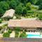 Maisons de vacances Maison de 2 chambres avec piscine partagee jacuzzi et jardin amenage a Saint Front de Pradoux : photos des chambres