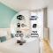 Appartements Blue Dream - RER B&C - Netflix / Disney+/ Easy Check-in : photos des chambres