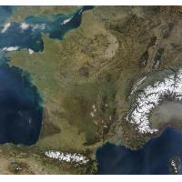 Image satellite de France du 19/03/2003