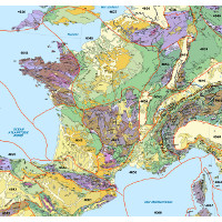 Carte géologique de France