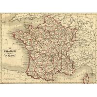 Départements de France en 1843